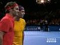 Match benefico Federer batte Nadal | BahVideo.com