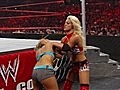 WWE Monday Night Raw - Kelly Kelly Vs Maryse | BahVideo.com