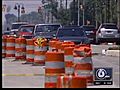 Construction Congestion Angers Drivers Weeks  | BahVideo.com