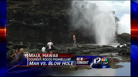 Man falls to death in Hawaii blow hole | BahVideo.com