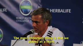 Mourinho habla de su equipo. | BahVideo.com