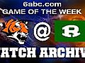 VIDEO Game of the Week 8 -HS Football | BahVideo.com