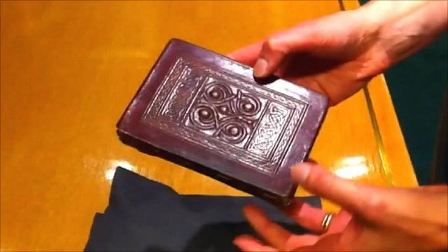 Europe s oldest book the St Cuthbert Gospel  | BahVideo.com