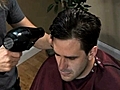 Erkekler sa lar na kurutma makinesi ile nas l ekil verebilir  | BahVideo.com