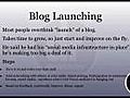 How to Launch a New Blog | BahVideo.com