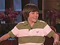 Greyson Chance on Ellen | BahVideo.com