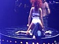 Rihanna Gives Fan A Lap Dance | BahVideo.com