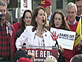 Bachmann s history making speech | BahVideo.com