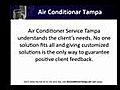 Getting Excellent Air Conditioner Service in Tampa | BahVideo.com