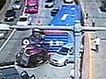 Raw Video 18-Wheeler Hits 2 Cars On NY Freeway | BahVideo.com
