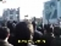 Iran opposition protesters rally at cleric s  | BahVideo.com