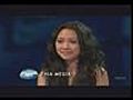 American Idol 3 2 2011 - Thia Megia Out here on my Own Girls Top 12 Week | BahVideo.com