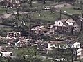 St Louis Homes Flattened By Tornadoes | BahVideo.com
