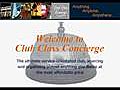 Club Class Concierge | BahVideo.com