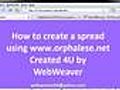 How To Create a Tarot Spread Using Orphalese | BahVideo.com
