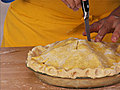 How To Shape a Double Pie Crust | BahVideo.com