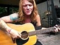 Aaron Gillespie warped tour 09 atl Dirty and left out acoustic | BahVideo.com