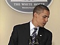 Oops Obama s Teleprompter Falls Breaks | BahVideo.com