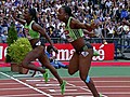 2011 Diamond League Paris Baptiste upsets Campbell-Brown in 100m | BahVideo.com