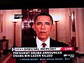 President Barack Obama announces the death of  | BahVideo.com