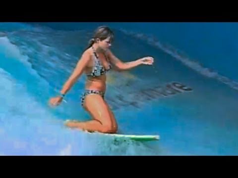 Flow Riding Surfen Auf Der Endlosen Welle  | BahVideo.com