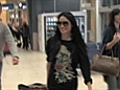 Lucy Liu arrives in Sydney | BahVideo.com