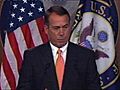 Boehner on Cantor leaving deficit talks | BahVideo.com