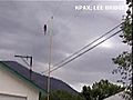 Eagle Drops Dead Deer On Power Line | BahVideo.com