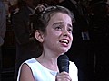 10-Year-Old Belts Out Anthem at NBA Finals | BahVideo.com
