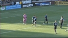 Amazing Goal - Earthquakes Goalie Kicks 90  | BahVideo.com