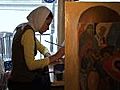 Russian Youth Learn Ancient Craft of Painting  | BahVideo.com