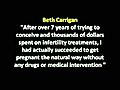 Lisa Olson s Pregnancy Miracle | BahVideo.com