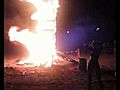 Blijburg bonfire | BahVideo.com