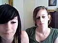 2 girls singing and dancing on webcam | BahVideo.com