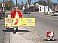Lost bet means man must parade almost naked | BahVideo.com
