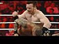WWE Monday night RAW Randy Orton vs King  | BahVideo.com