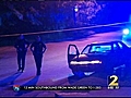 Men shot crash while fleeing robbers | BahVideo.com