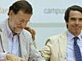 Rajoy y Aznar contraprograman a Rubalcaba | BahVideo.com