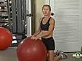 How to Work Your Upper Body with a Stability Ball | BahVideo.com