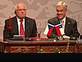 Did Czech President Steal Pen In Chile  | BahVideo.com