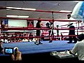 Gisselle Villarreal TKO Boxing show | BahVideo.com