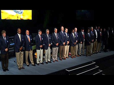 CFB Hall of Famers introduced | BahVideo.com