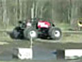Monster truck backflip | BahVideo.com