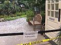 Cleanup of storm damaged conservatory to cost  | BahVideo.com