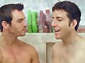 2 Hot Guys in the Shower 12 - Hot Hollywood  | BahVideo.com