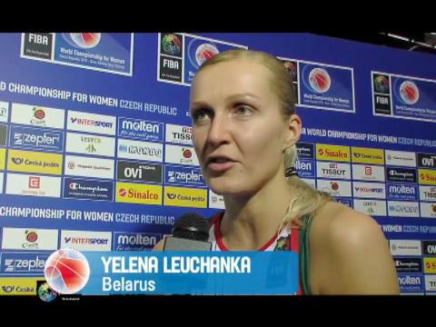 Postgame Reactions Yelena Leuchanka and Yuliya Dureika BLR-RUS  | BahVideo.com