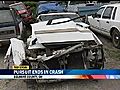 Chase Ends In Crash | BahVideo.com