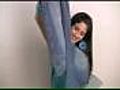 Jeans To Knee Length Denim Skirt | BahVideo.com