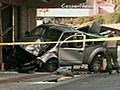 Naked Woman Crashes Truck Into Building | BahVideo.com