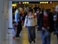 Airport Travelers People | BahVideo.com